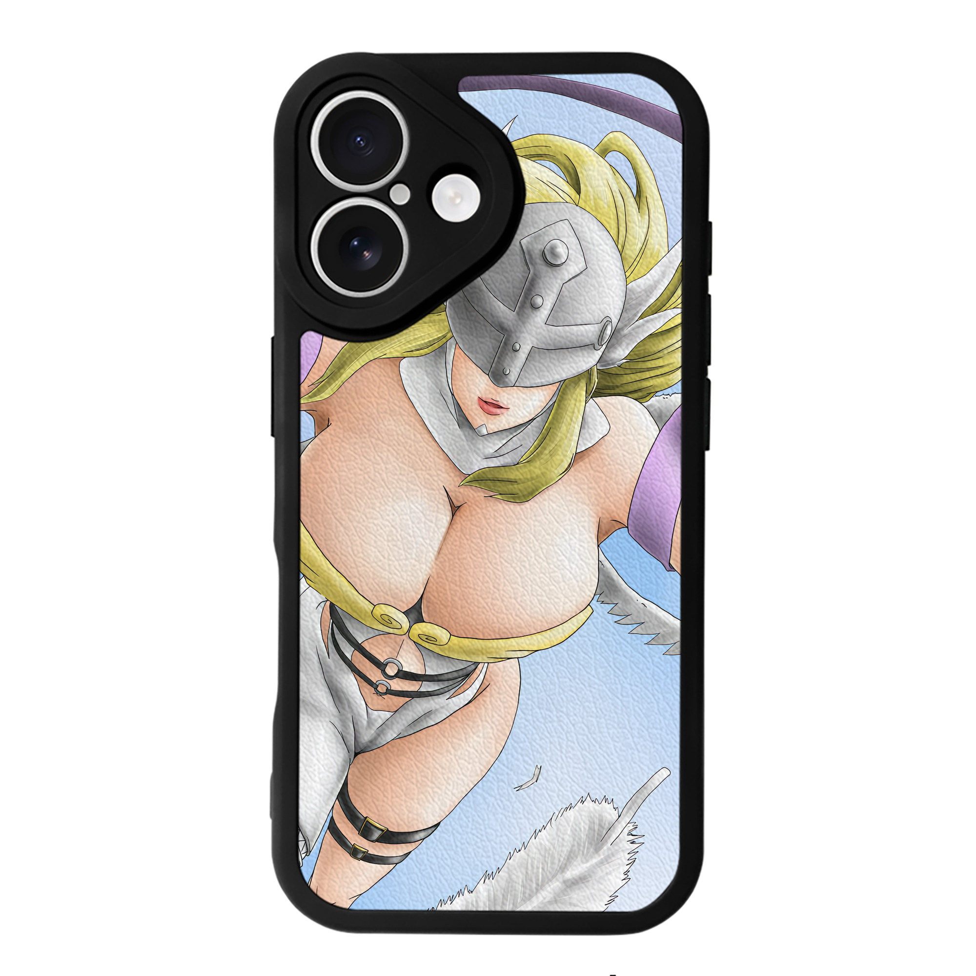 （画像用） Digimon デジタルモンスター/デジモン 【iPhone 16シリーズ対応】シリコンスマホケース（レザー調） 材質：シリコン